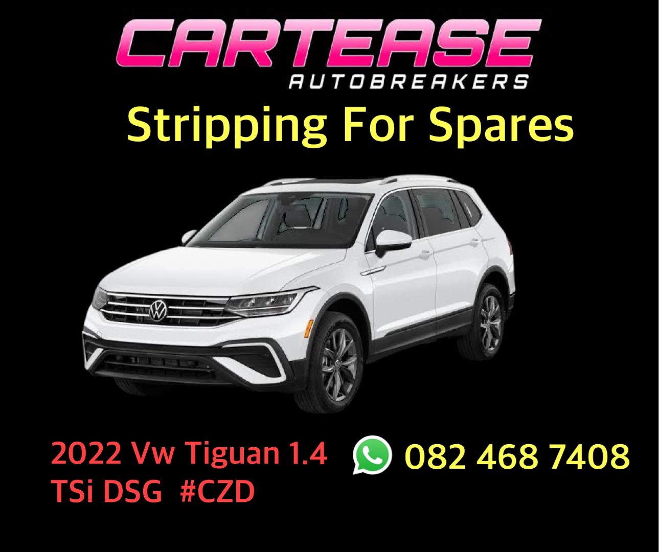 2022 Vw Tiguan 1.4 TSI DSG #CZD Stripping For Spares - Private Seller 2022 Vw Tiguan 1.4 TSI DSG #CZD Stripping For Spares - Private Seller