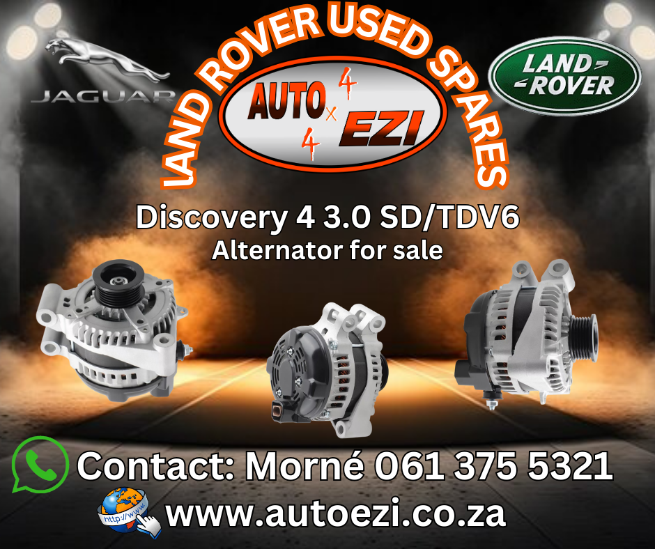 Discovery 4 3.0 SD/TDV6 Alternator for sale Discovery 4 3.0 SD/TDV6 Alternator for sale