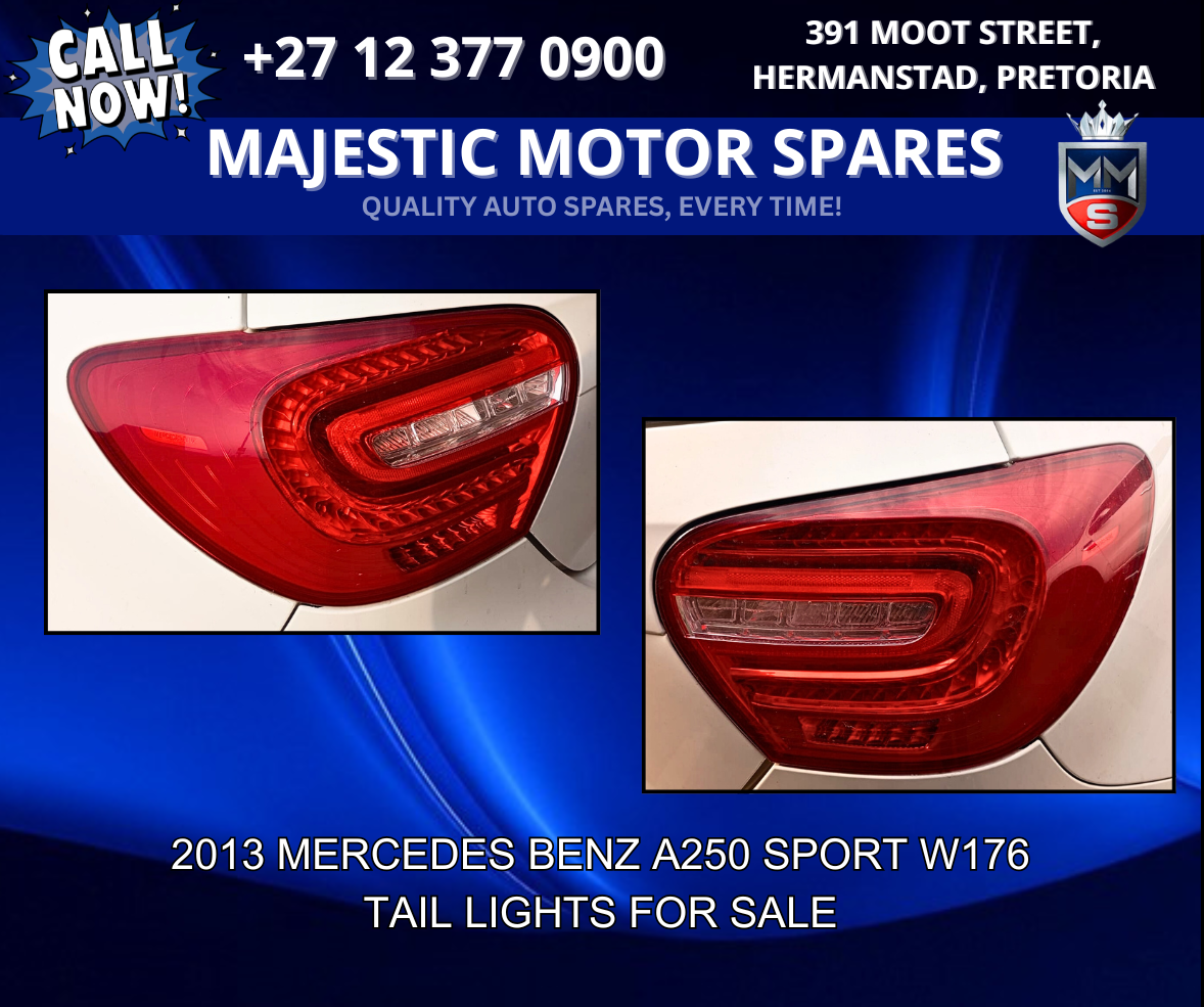 Mercedes A250 W176 Tail Lights for Sale – Used - Private Seller Mercedes A250 W176 Tail Lights for Sale – Used - Private Seller