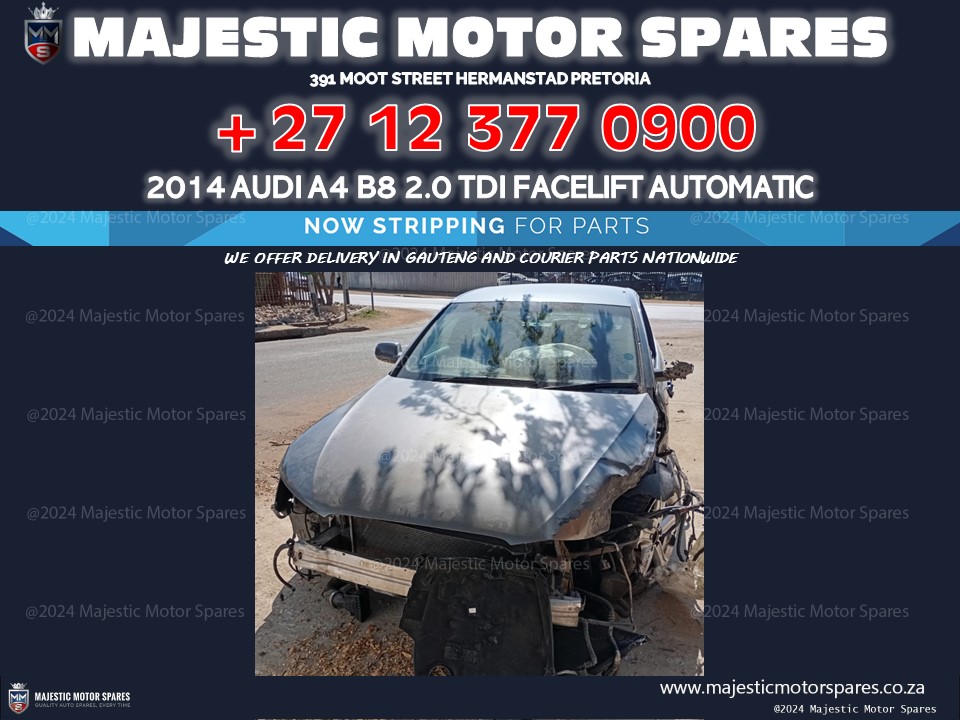 2014 Audi A4 B8 2.0 tdi facelift spares for sale - MAJ3306 - Private Seller 2014 Audi A4 B8 2.0 tdi facelift spares for sale - MAJ3306 - Private Seller