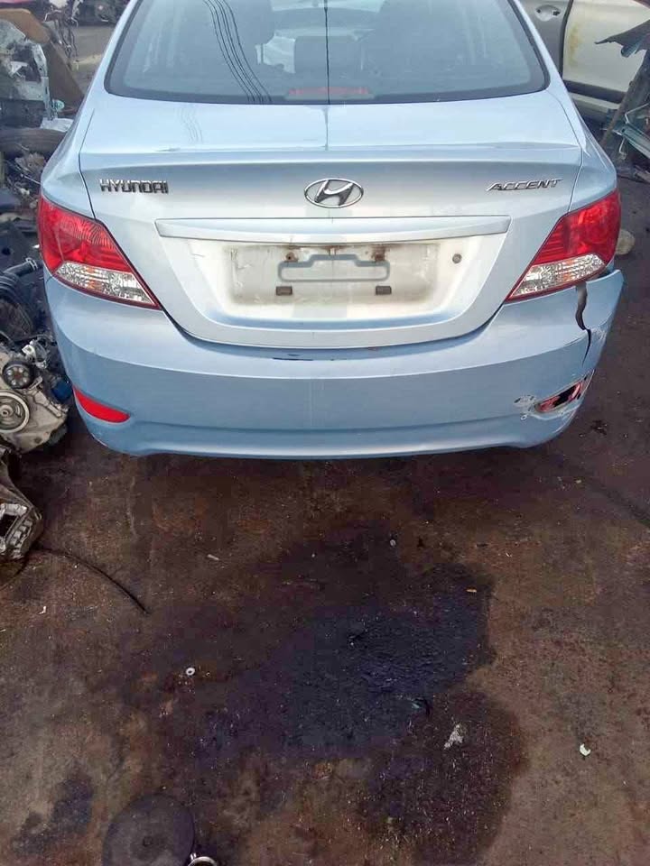 Hyundai Accent 2014 Model stripping for spares