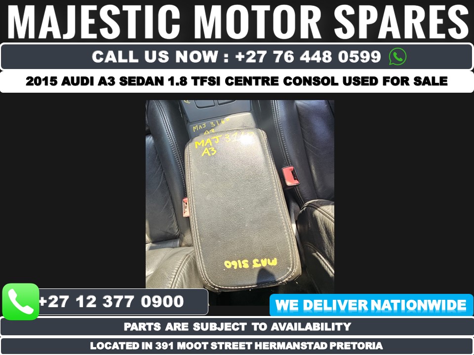2015 Audi A3 Sedan 1.8 TFSI center console used for sale - Private Seller