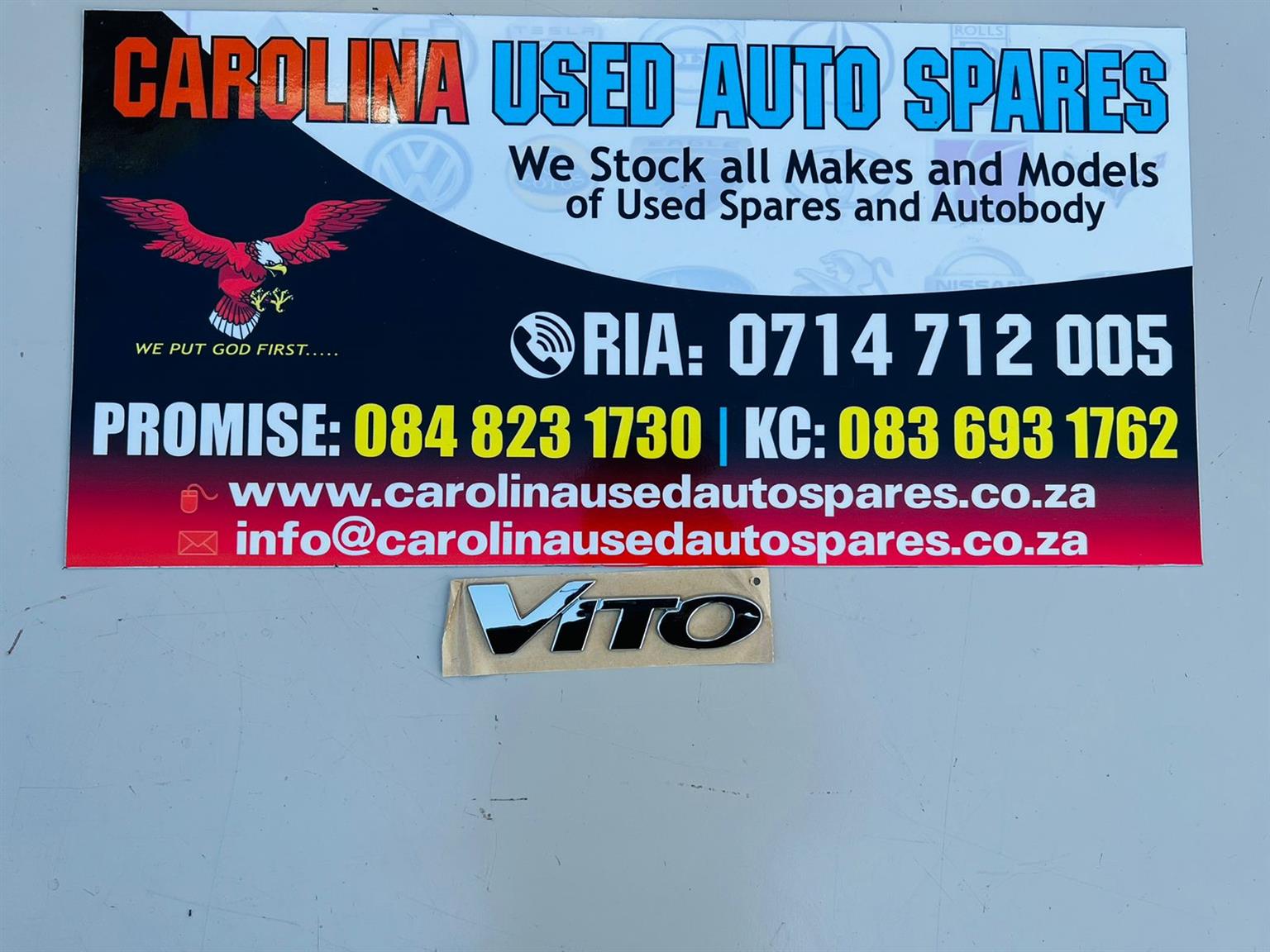Mercedes Benz W639 Vito rear/back tailgate emblem - Private Seller Mercedes Benz W639 Vito rear/back tailgate emblem - Private Seller