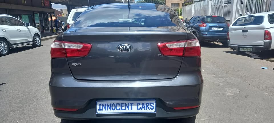 2016 KIA RIO 1.4 SEDAN PETROL, MANUAL TRANSMISSION, GREY COLOUR, MILEAGE 75000KM
