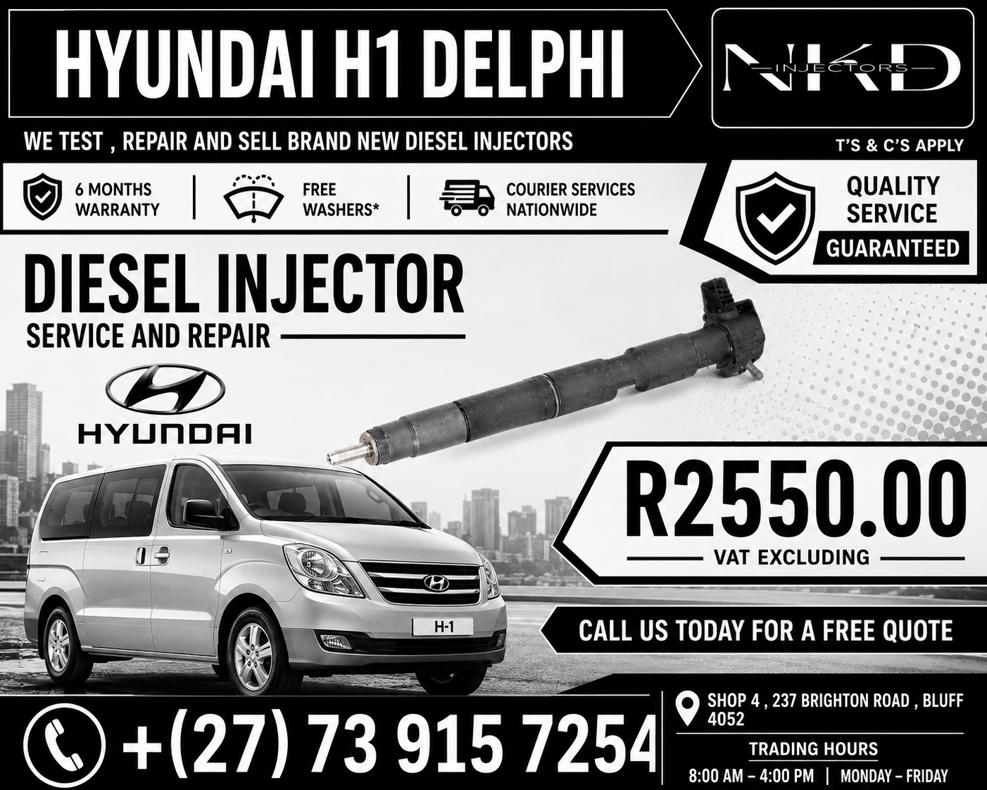 For_A_Hyundai_H1_Delphi_Injectors - Private Seller For_A_Hyundai_H1_Delphi_Injectors - Private Seller