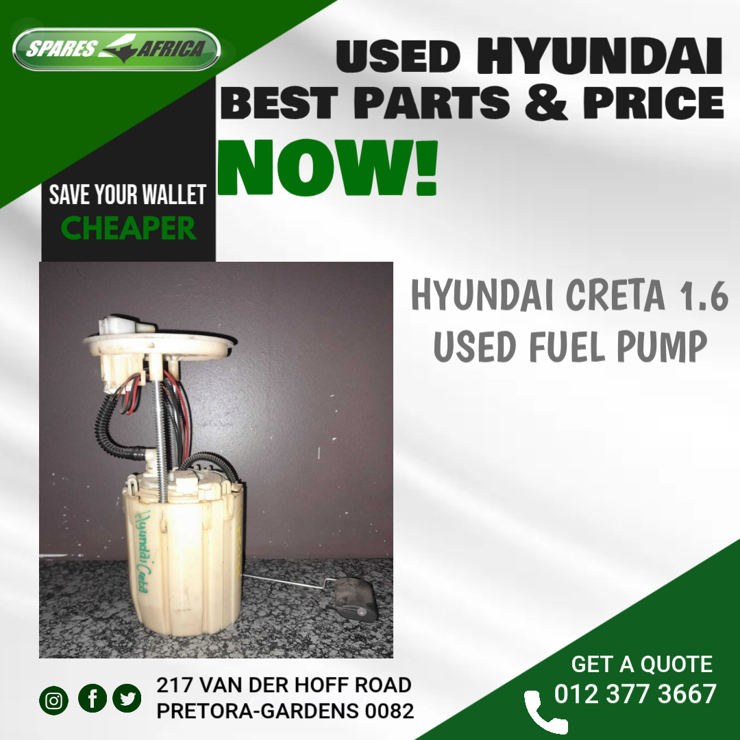 HYUNDAI CRETA 1.6 USED FUEL PUMP - Private Seller HYUNDAI CRETA 1.6 USED FUEL PUMP - Private Seller