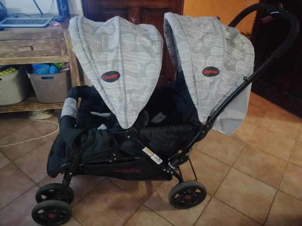 used double pram