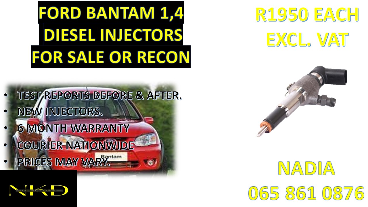 DIESEL INJECTORS FOR SALE FOR FORD BANTAM 1.4 - Private Seller DIESEL INJECTORS FOR SALE FOR FORD BANTAM 1.4 - Private Seller