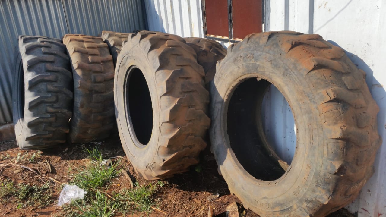VARIETY OF PRE-USED TLB TYRES