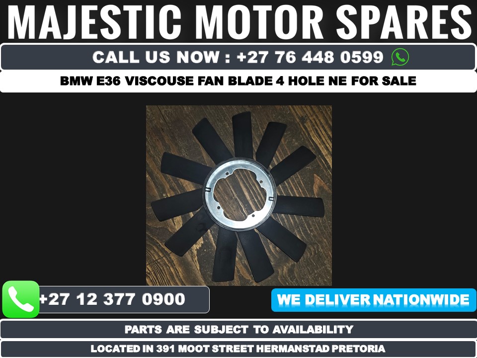Bmw E36 Viscouse fan blade 4 hole New for sale - Private Seller