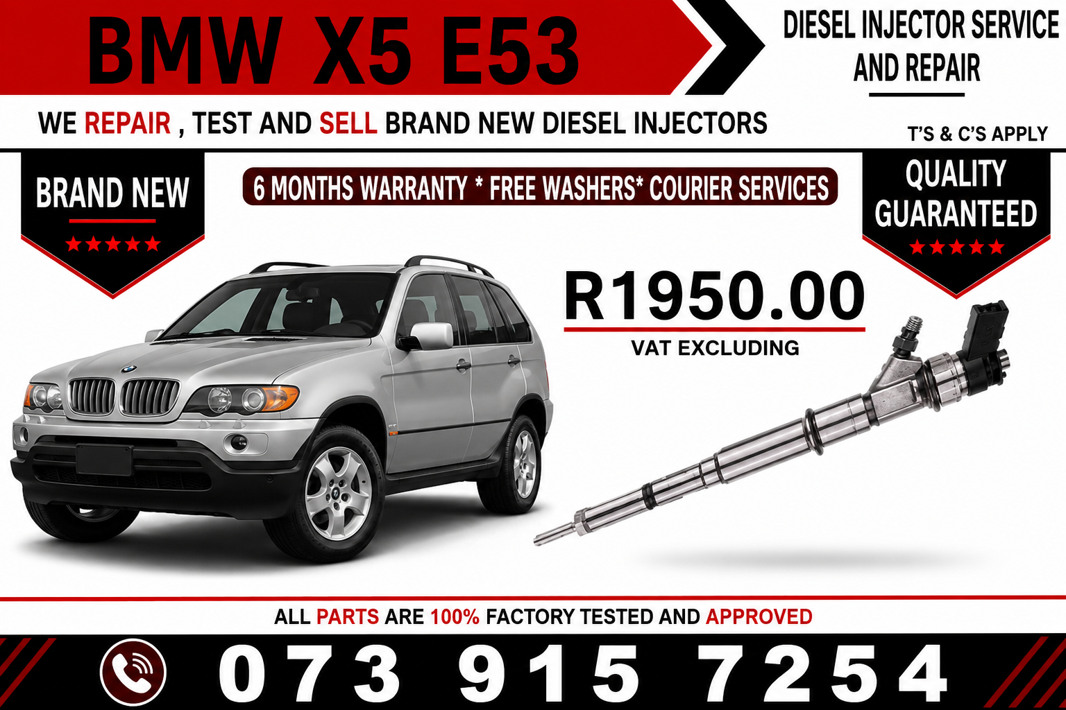 BMW_X5_E53_Diesel_fUEL_Injectors - Private Seller BMW_X5_E53_Diesel_fUEL_Injectors - Private Seller