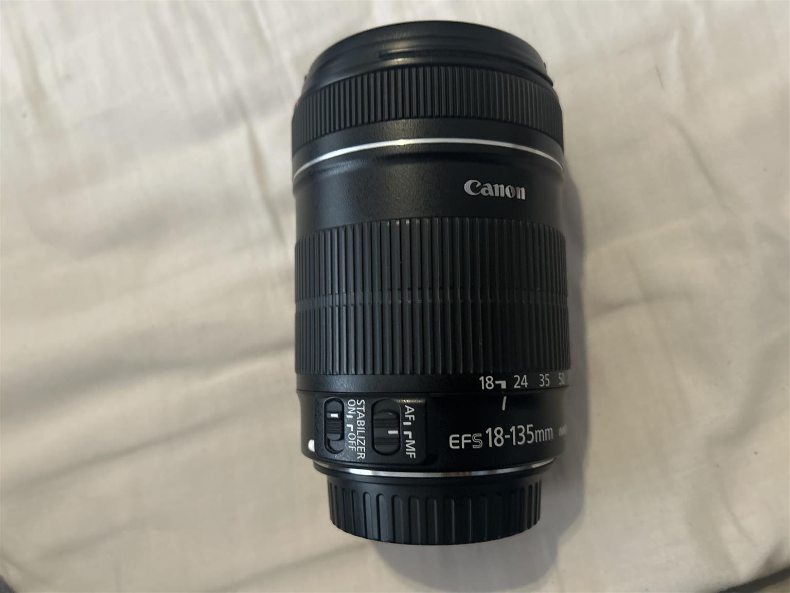 Canon zoom lens ef 18-135mm. Great condition,fairly new