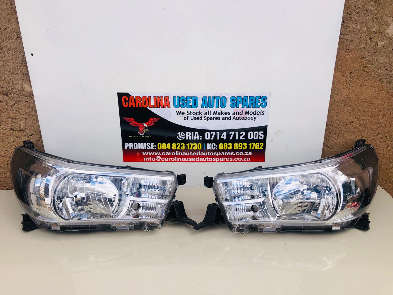Toyota Hilux GD6 left and right side headlights - Private Seller Toyota Hilux GD6 left and right side headlights - Private Seller