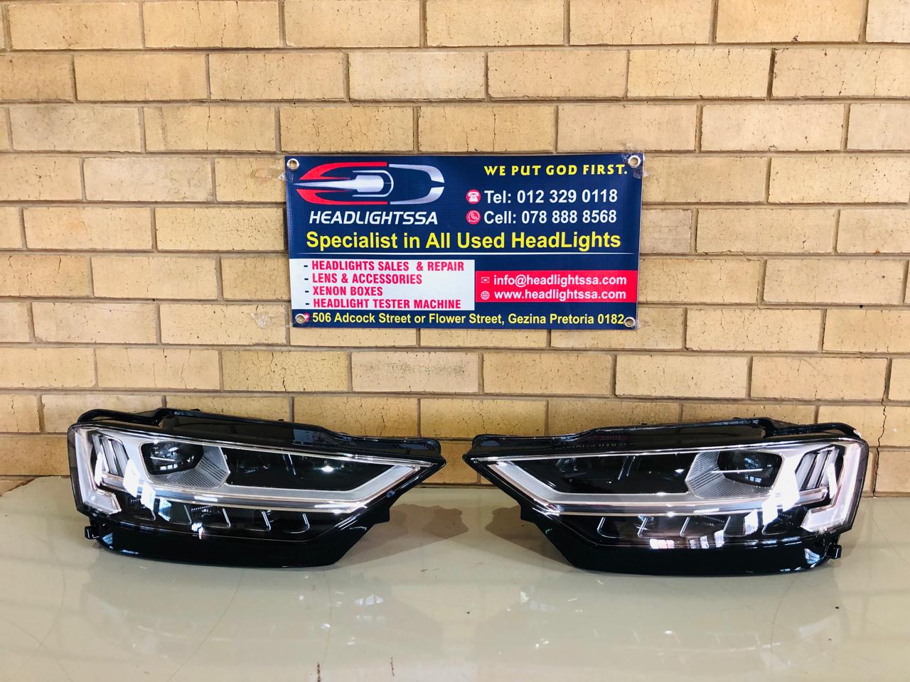 Audi A8/R8/D5 left and right side Matrix xenon headlights (2018-2021) - Private Seller Audi A8/R8/D5 left and right side Matrix xenon headlights (2018-2021) - Private Seller