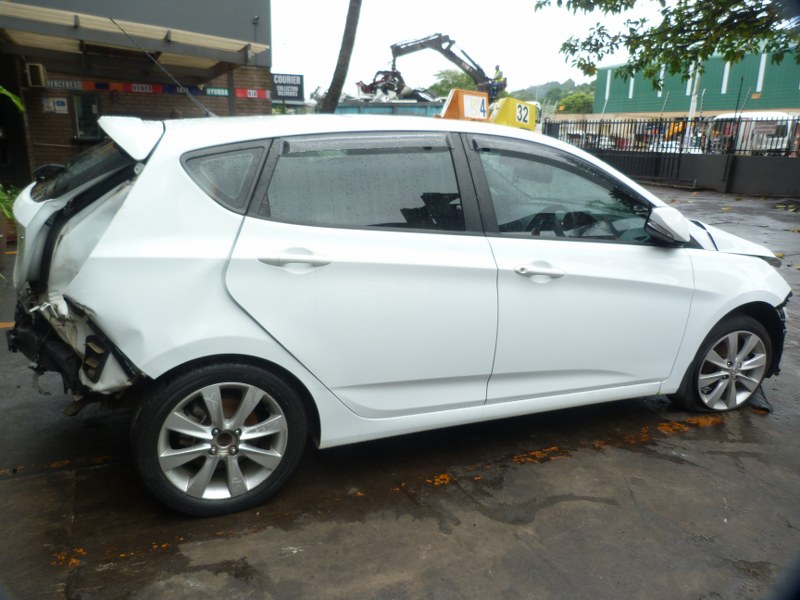 Hyundai Accent 1.6 Hatchback Manual White - 2014 SPARESBOYZ STRIPPING FOR SPARES - Private Seller Hyundai Accent 1.6 Hatchback Manual White - 2014 SPARESBOYZ STRIPPING FOR SPARES - Private Seller