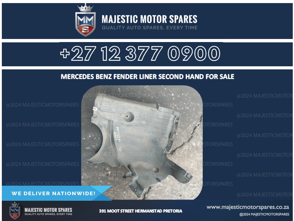 Mercedes Benz fender liner second hand for sale. - Private Seller