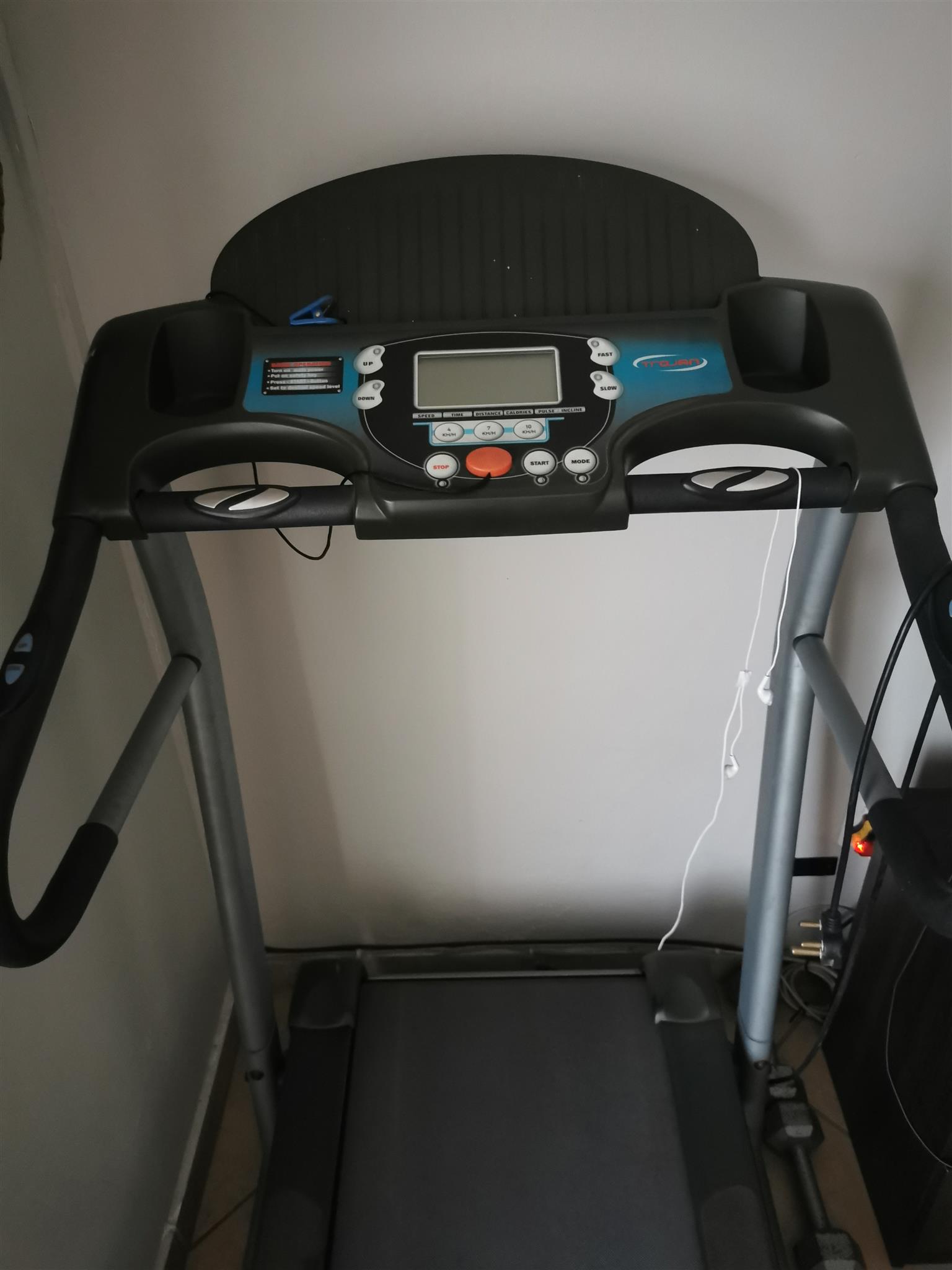 trojan running machine