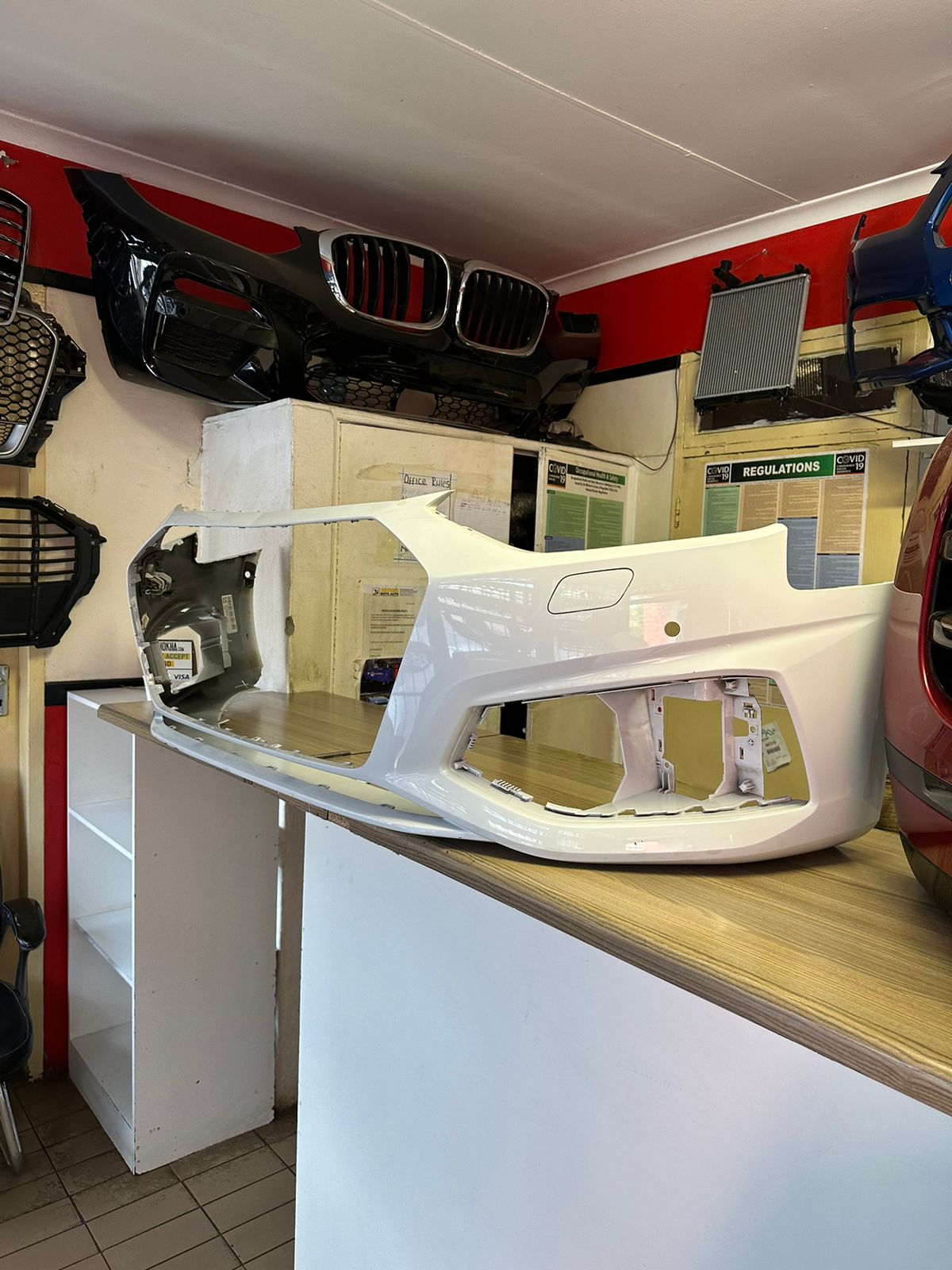 2022 AUDI A4 B9 S-LINE FRONT BUMPER AVAILABLE FOR SALE - Private Seller
