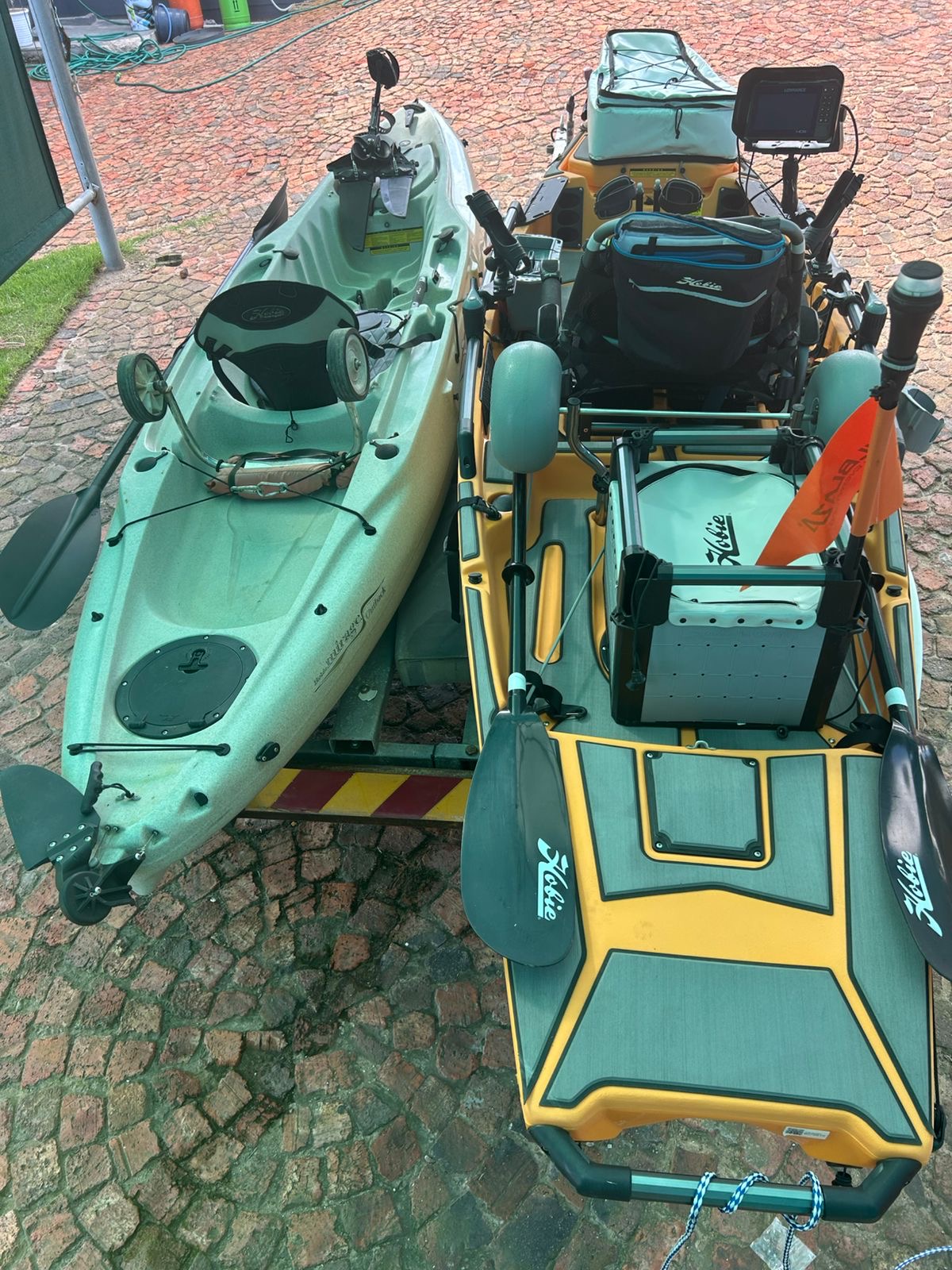 Hobie Kayak and trailer