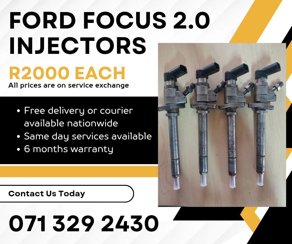 FORD FOCUS 2.0 INJECTORS FOR SALE WITH WARRANTY ON - Private Seller FORD FOCUS 2.0 INJECTORS FOR SALE WITH WARRANTY ON - Private Seller