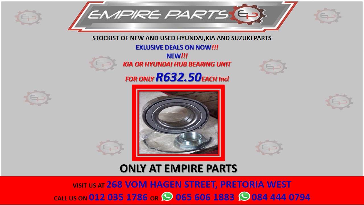 KIA OR HYUNDAI HUB BEARING UNIT - Private Seller KIA OR HYUNDAI HUB BEARING UNIT - Private Seller