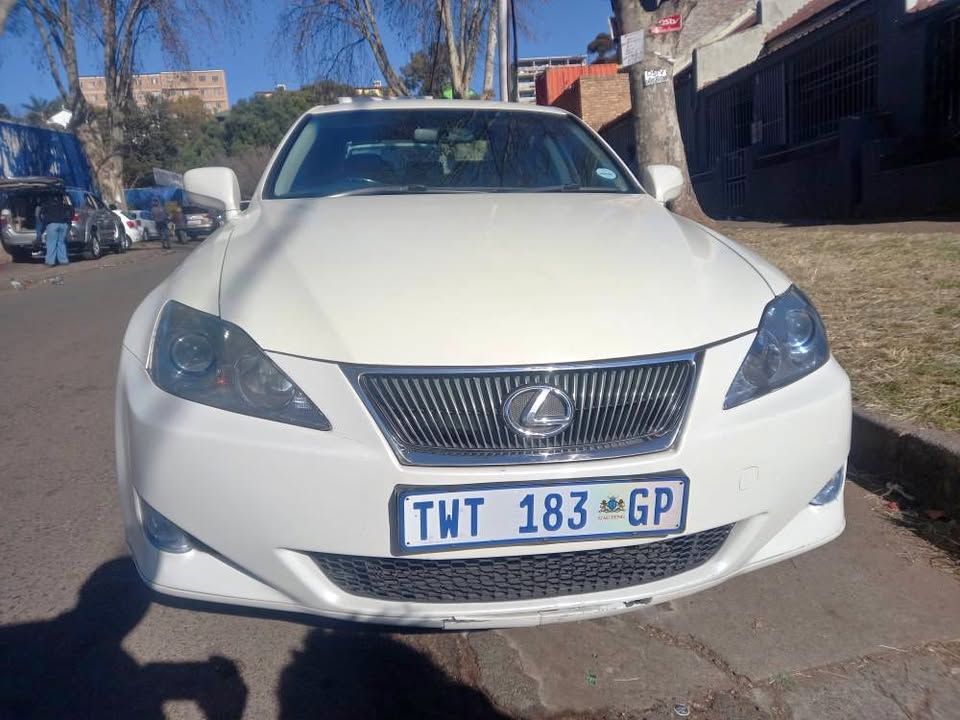 2010 Lexus IS250 V6 Petrol, Manual, White,