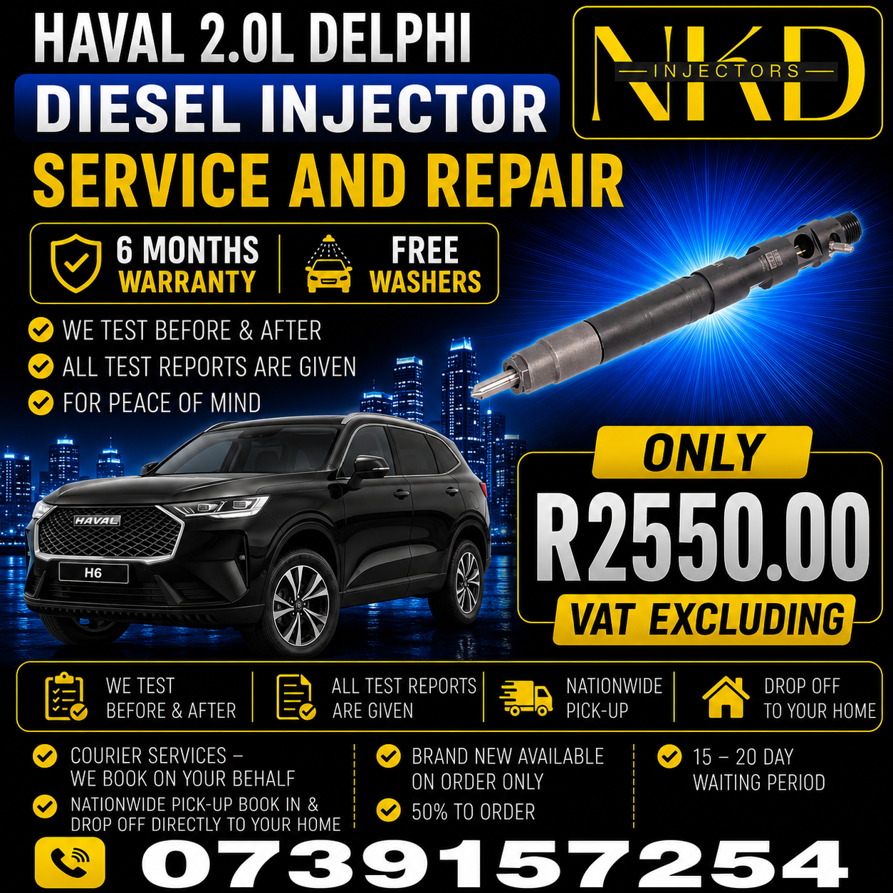 Haval_2.0L_Injectors_On_Recondition - Private Seller Haval_2.0L_Injectors_On_Recondition - Private Seller