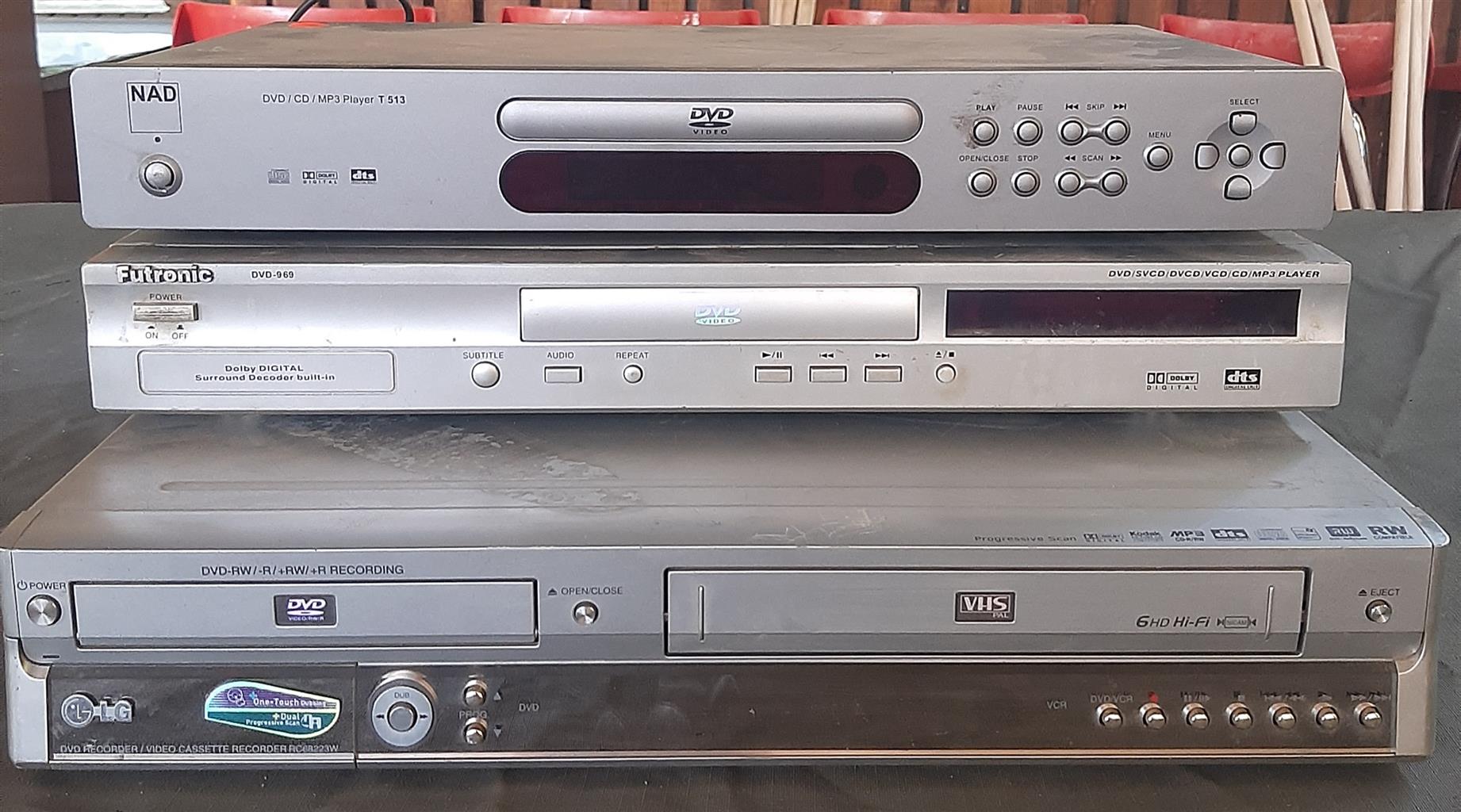 DVD machines 