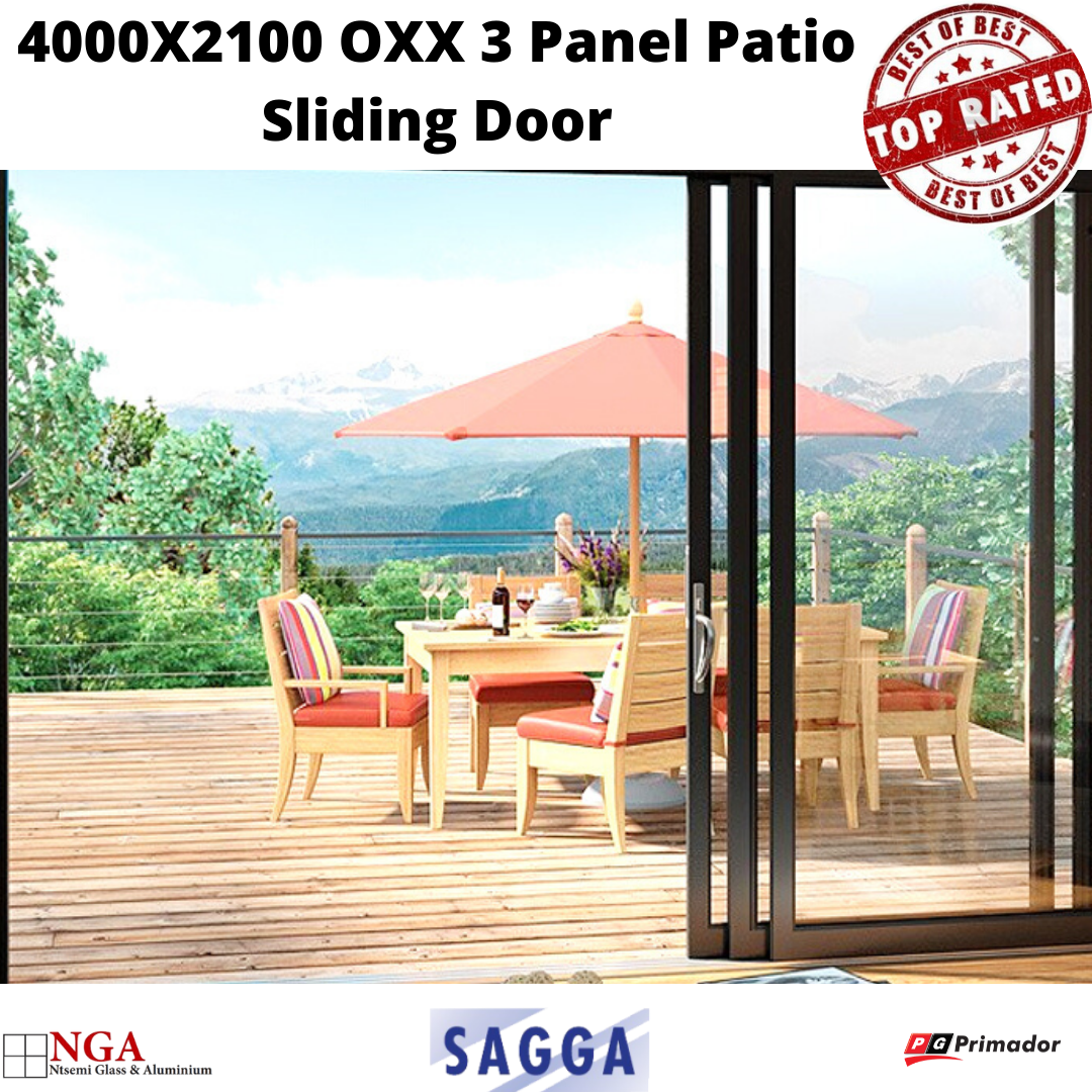 Top Rated Products A Class Service 4000x2100 Oxx 3 Panel Patio