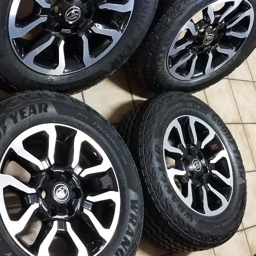 Toyota legends Rs rims and Tyres