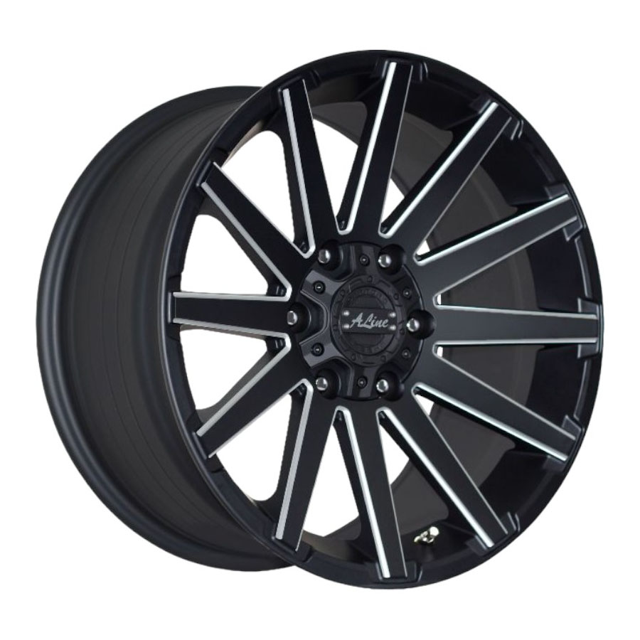 17″ A-Line Dare 5/127 Satin black alloy Wheels