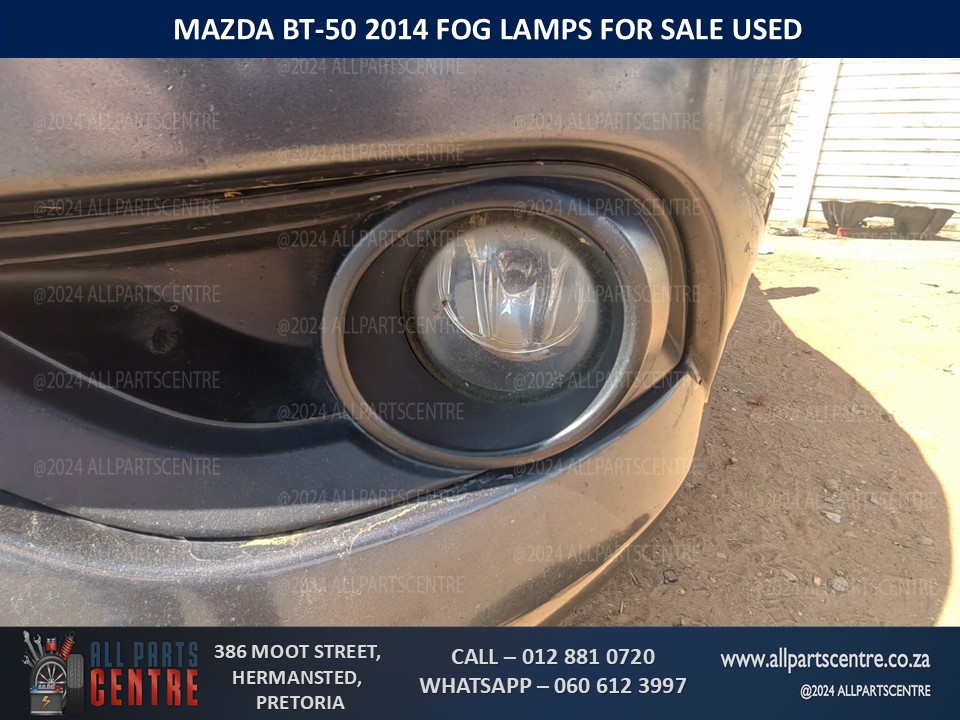 Mazda BT-50 2014 fog lamps for sale used Mazda BT-50 2014 fog lamps for sale used