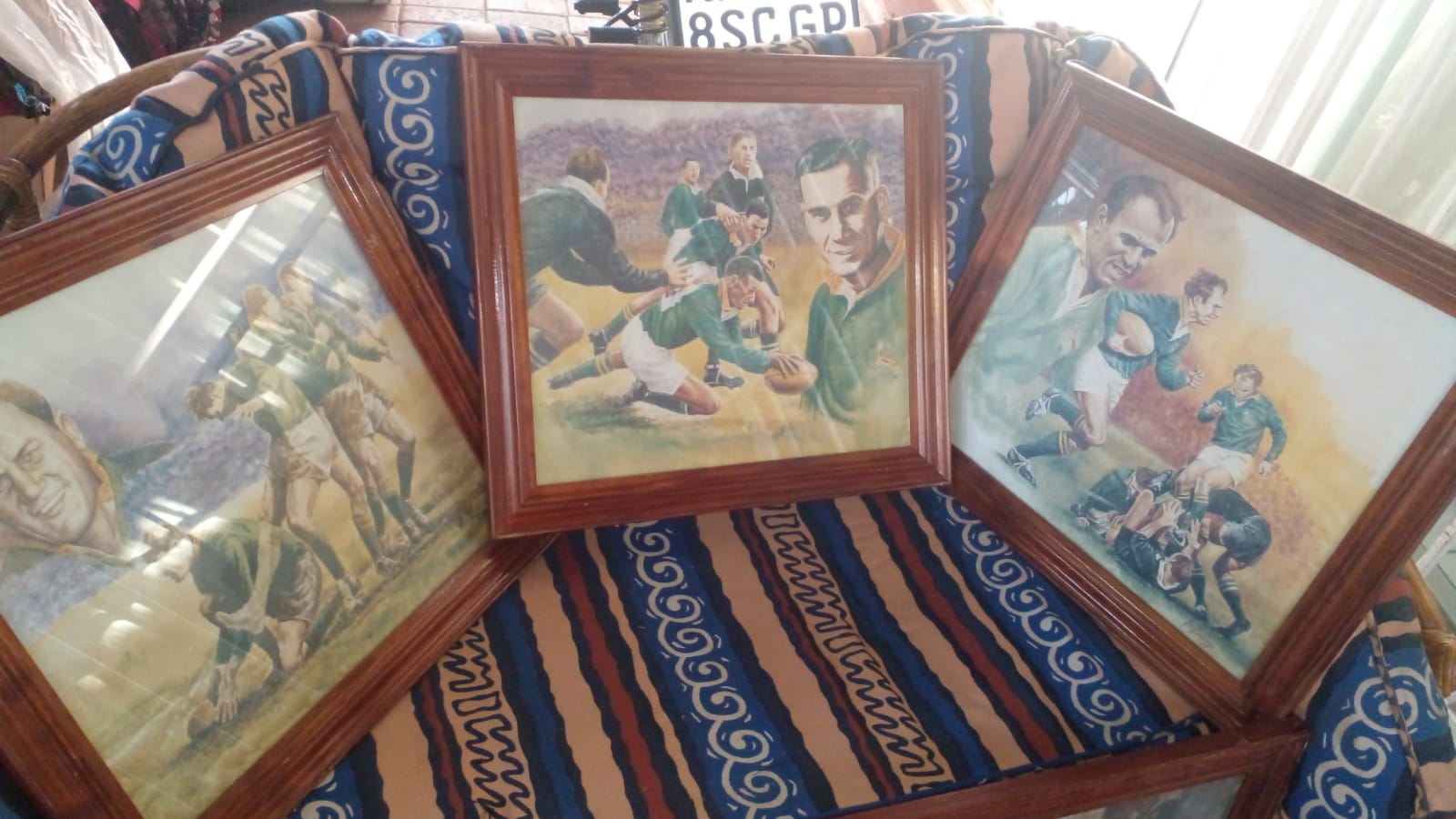 Rugby Collection set of 8