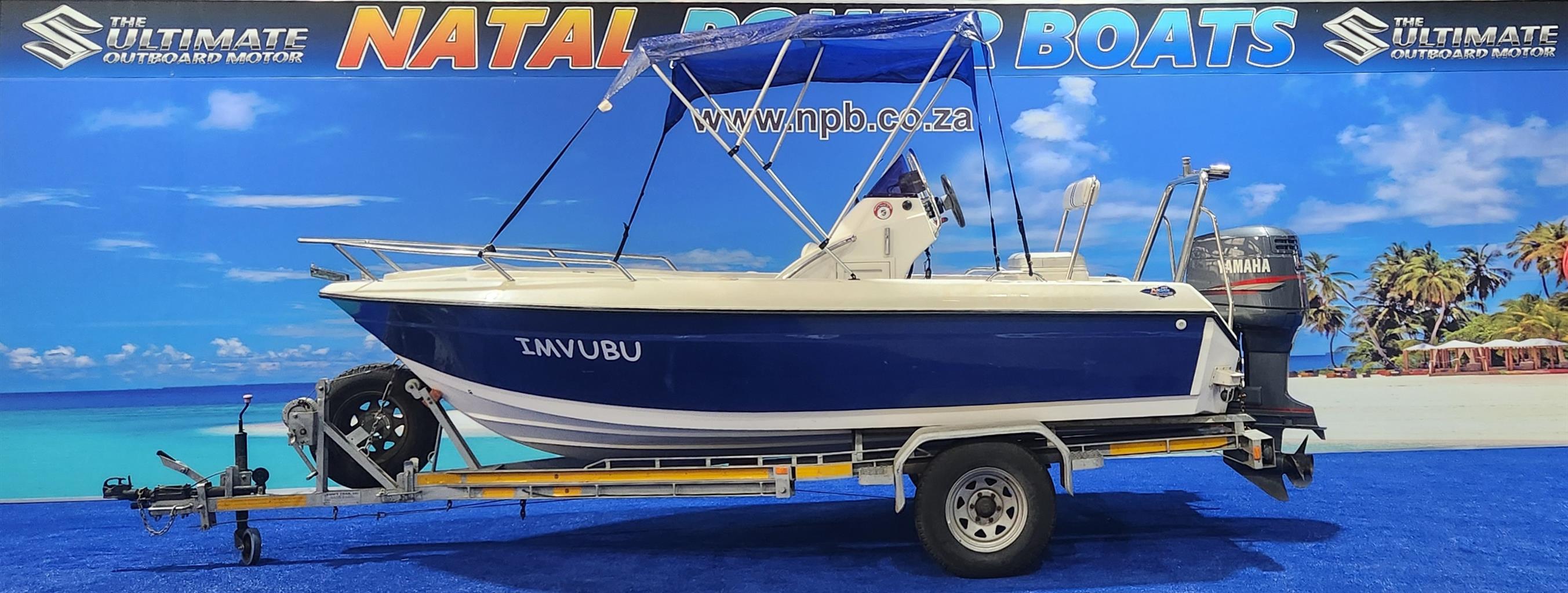SWIFT 165 ON TRAILER 150 HP YAMAHA 2 STROKE