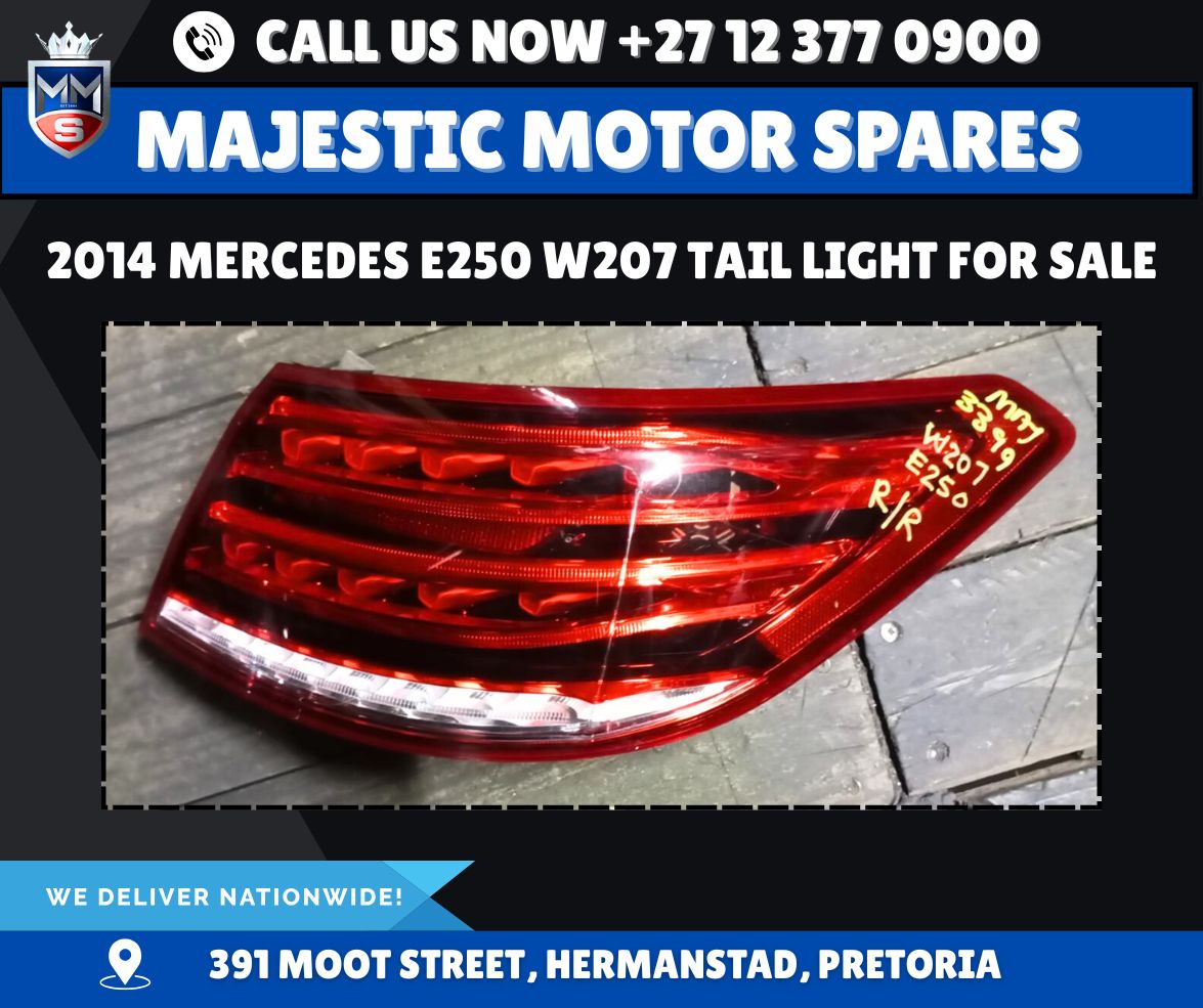 2014 Mercedes Benz E250 W207 Tail light for Sale – Used - Private Seller 2014 Mercedes Benz E250 W207 Tail light for Sale – Used - Private Seller