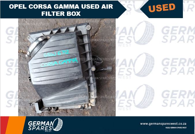 Opel Corsa Gamma Used Air Filter Box - Private Seller Opel Corsa Gamma Used Air Filter Box - Private Seller