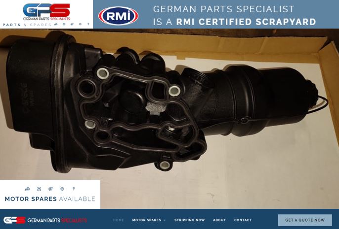 VW Golf 5 2.0 FSI NEW oil cooler housing for sale - Private Seller VW Golf 5 2.0 FSI NEW oil cooler housing for sale - Private Seller
