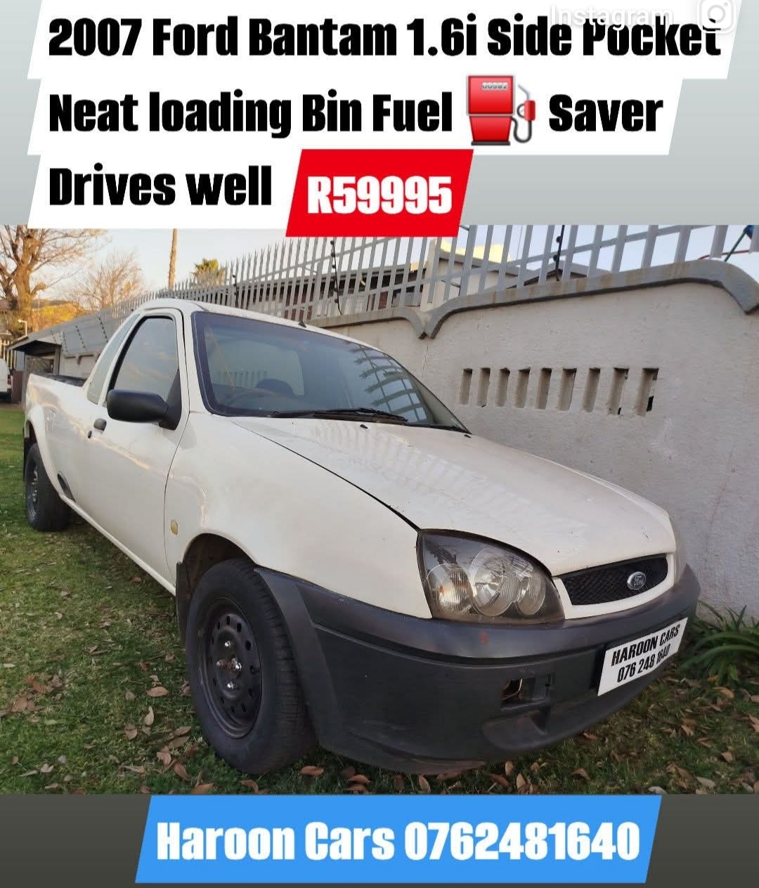 Used 2007 Ford Bantam 1.6i - Private Seller Used 2007 Ford Bantam 1.6i - Private Seller