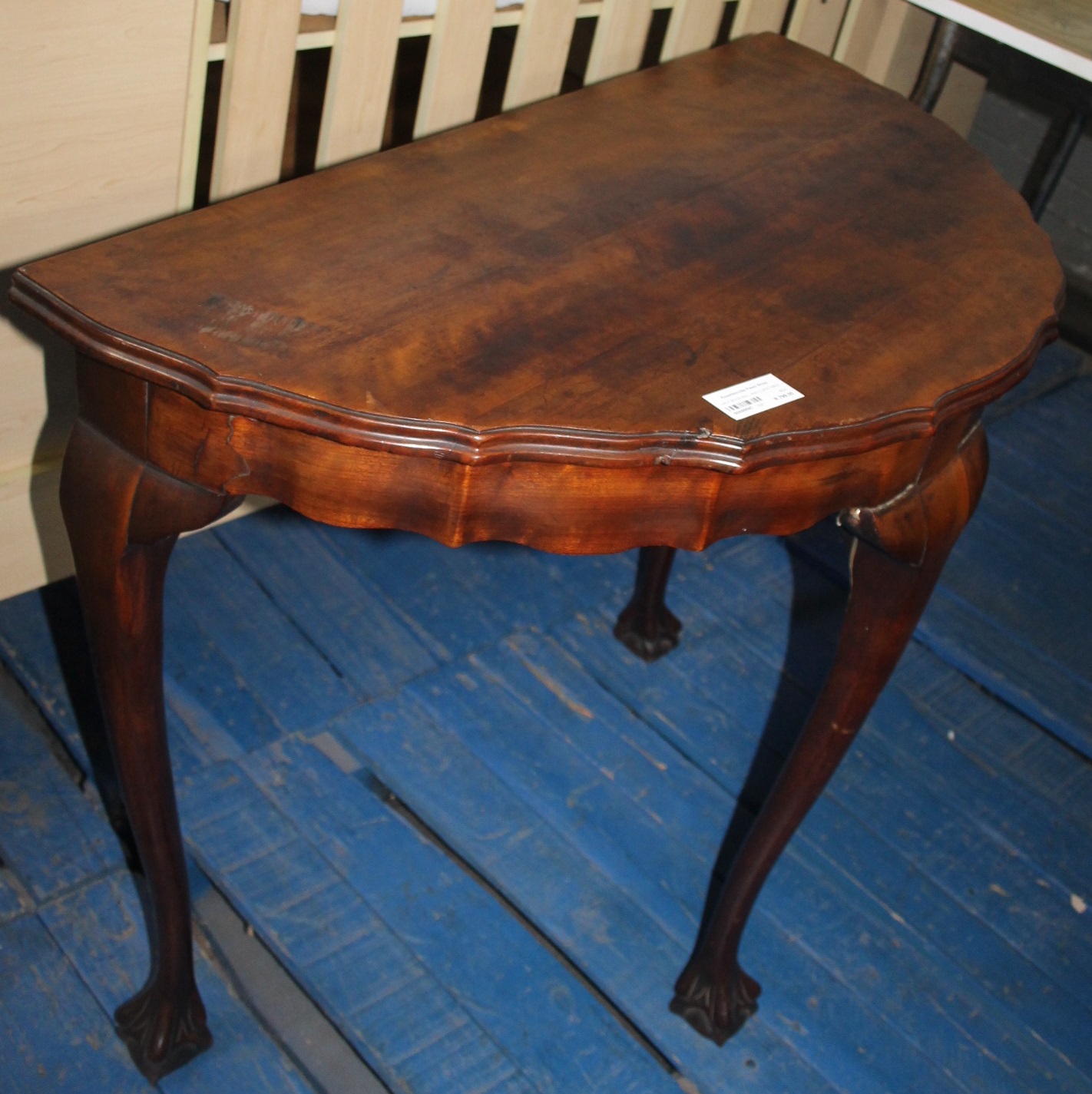 Half moon ball and claw table S046559C #Rosettenvillepawnshop