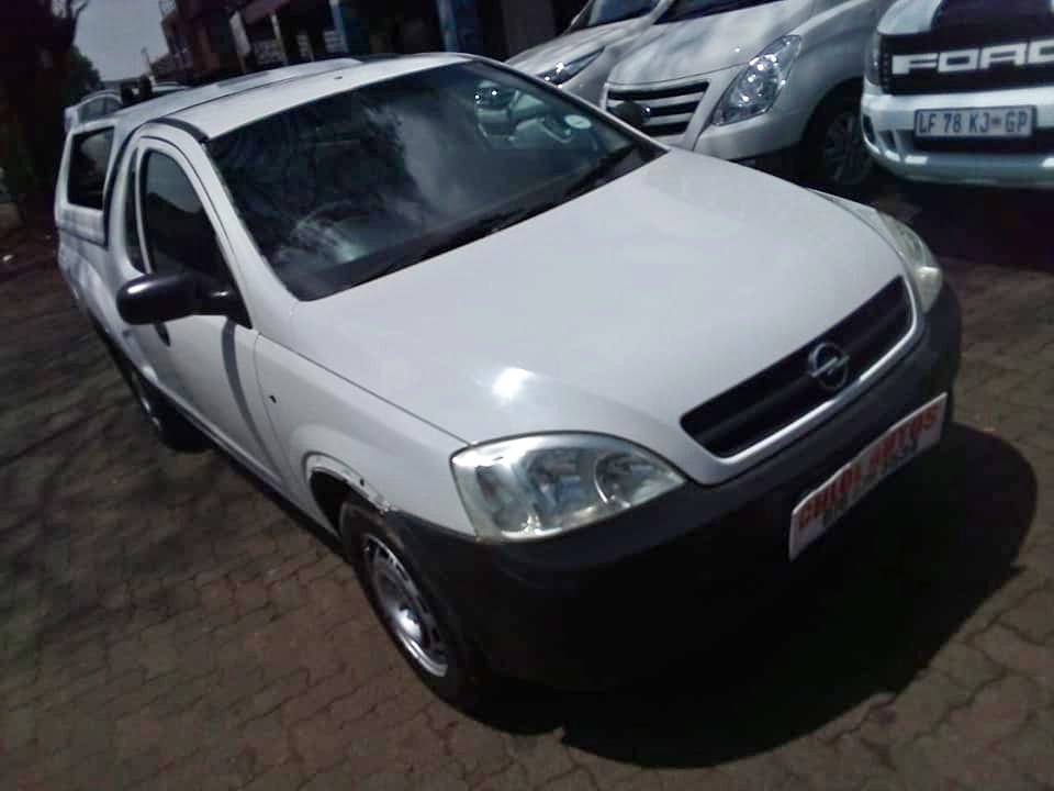 2007 OPEL CORSA UTILITY 1.4 WHITE CANOPY 125,000KM