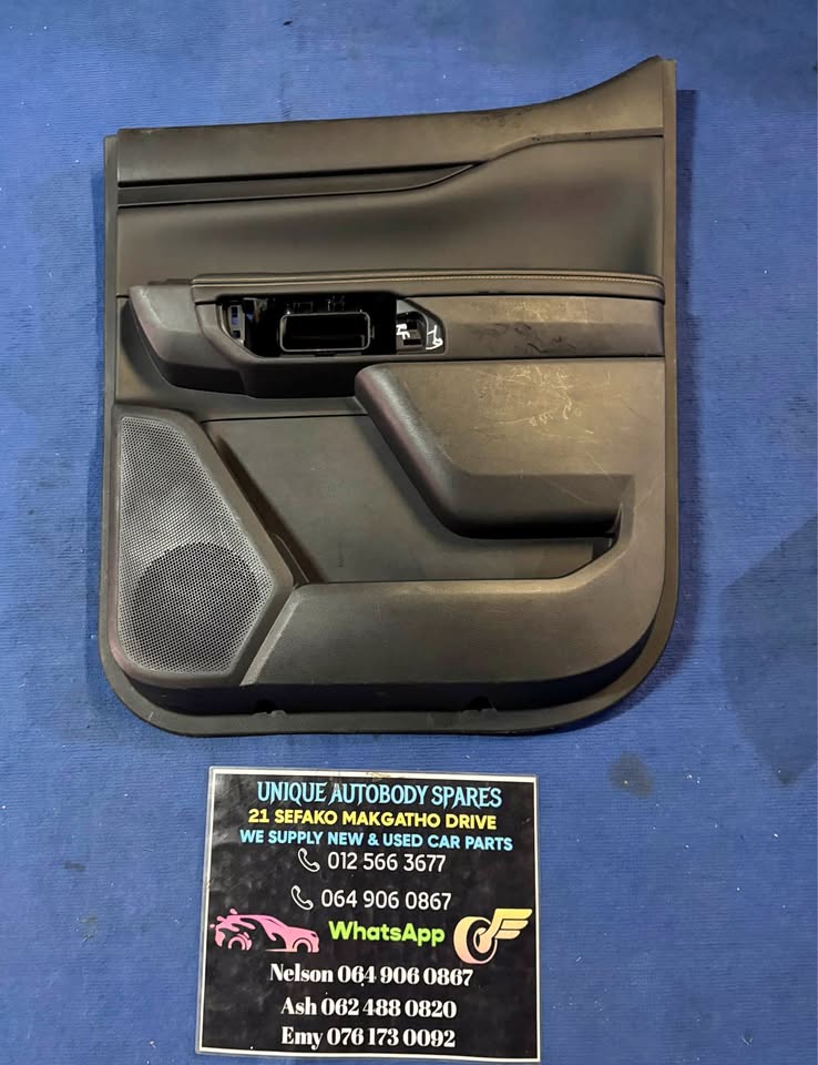 Ford Ranger T9 Right Front Door Panel Card - Private Seller Ford Ranger T9 Right Front Door Panel Card - Private Seller