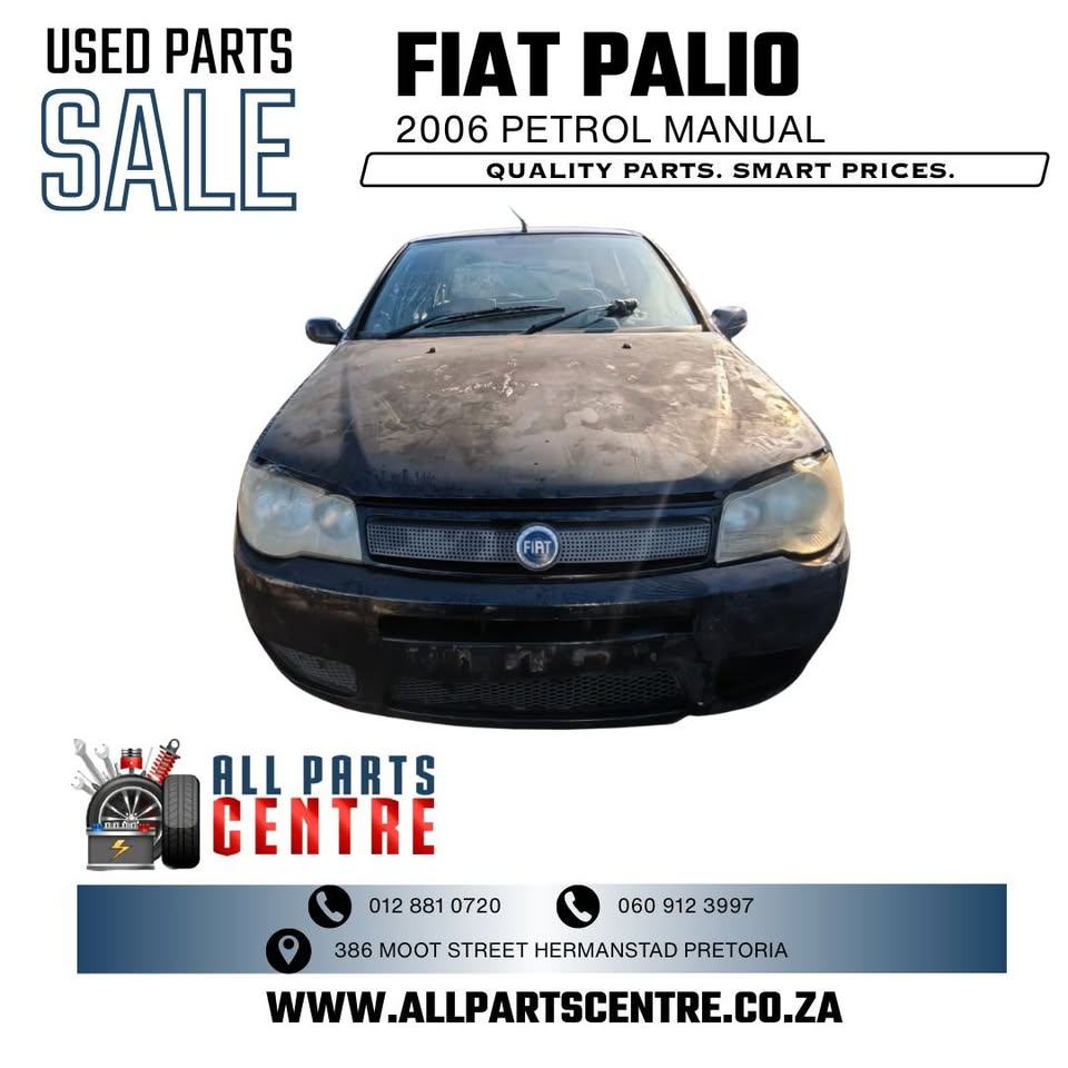 Stripping for spares – Fiat Palio 2006 petrol manual 178B - Private Seller Stripping for spares – Fiat Palio 2006 petrol manual 178B - Private Seller