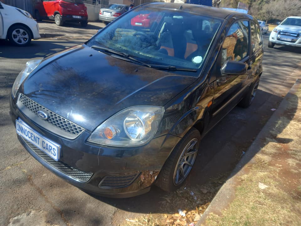 2007 FORD FIESTA COUPE 1.4 PETROL ENGINE, MANUAL, BLACK COLOR, MILEAGE 259000