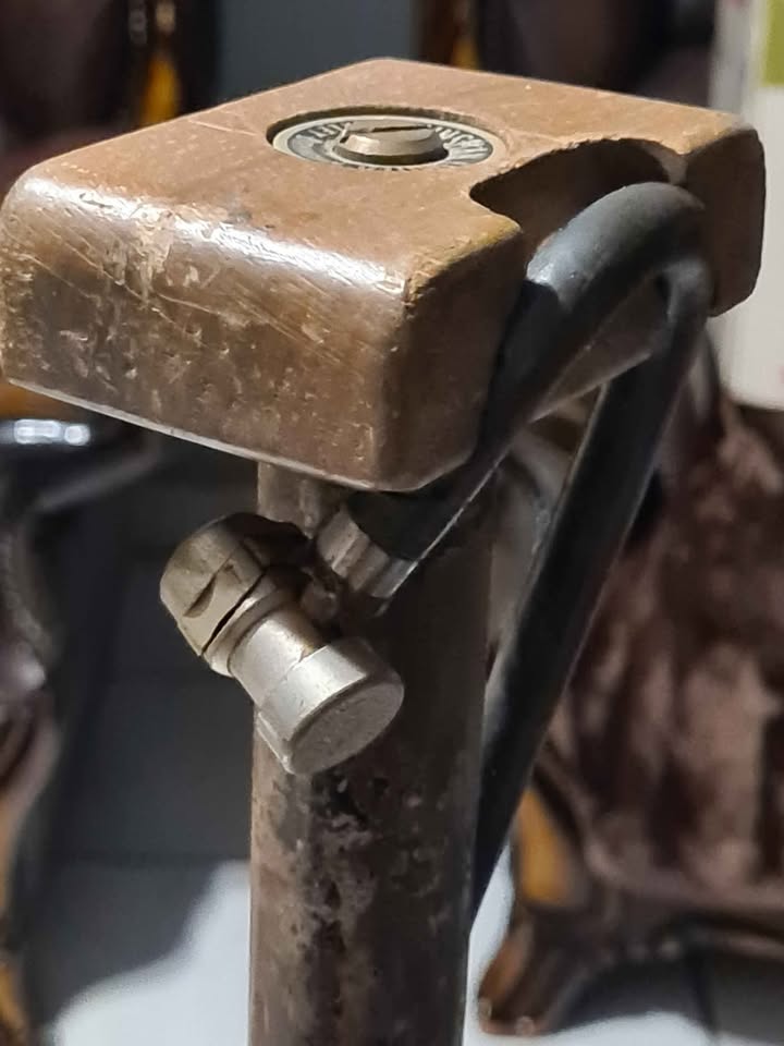 Vintage Kinsman Tyre Pump,1950s, for Rolls Royce cars.