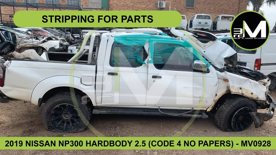 2019 NISSAN NP300 HARDBODY 2.5 STRIPPING FOR PARTS - MV0928 - Private Seller
