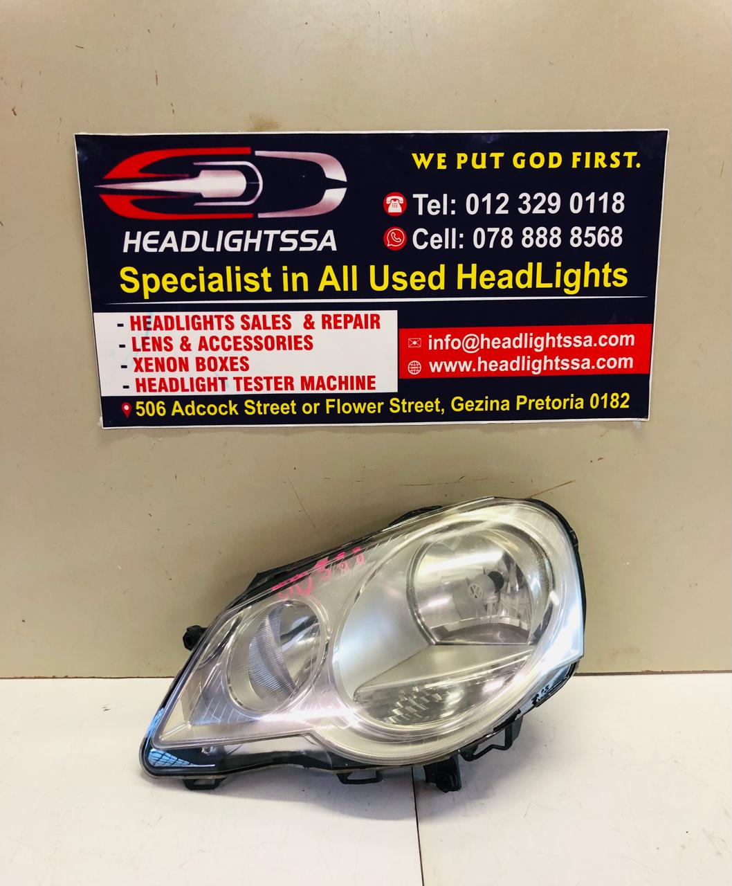 VW Polo Bujwa left side headlight - Private Seller VW Polo Bujwa left side headlight - Private Seller