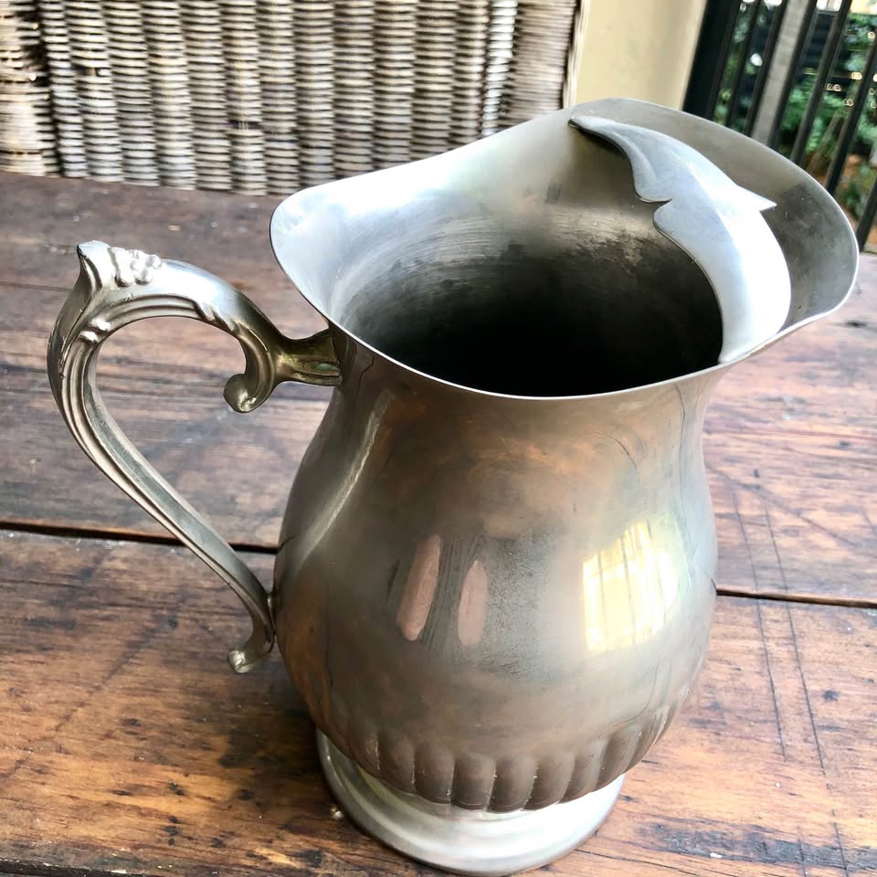 Vintage Christofle Gallia Silver-Plated Water Pitcher – Elegant & Timeless