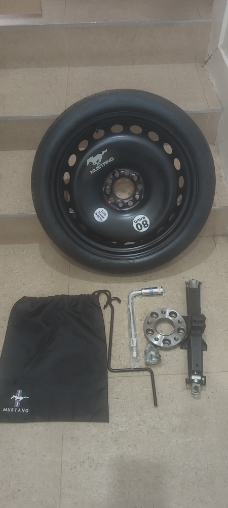 Ford Mustang 19 inch Space Saver Spare Wheel kit Clears front brakes - Private Seller Ford Mustang 19 inch Space Saver Spare Wheel kit Clears front brakes - Private Seller