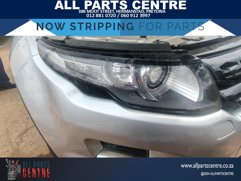 2013 Range Rover Evoque headlights