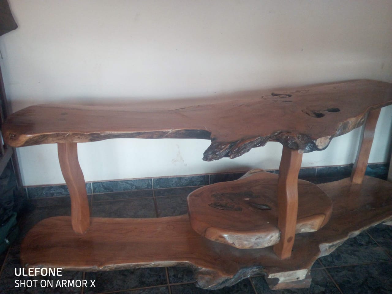 TV TABLE. minger wood